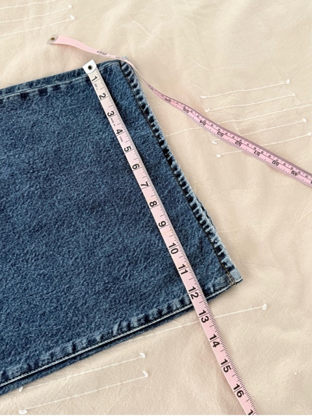 Madewell Superwide Leg Rigid Jeans 100% Cotton Concho Wash 29 - Picture 9 of 9